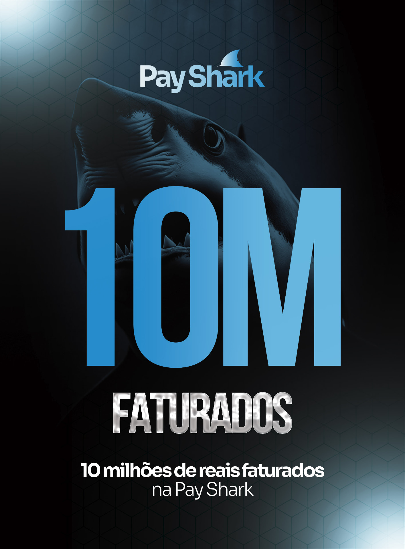 Placa Pay Shark 10M faturados
